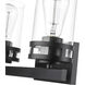 Lunden 2 Light 14.5 inch Matte Black Vanity Light Wall Light